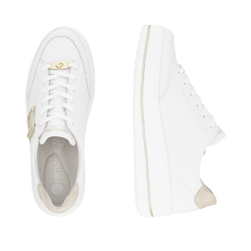 Remonte Womens Trainers D1C07-80 White